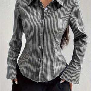 TEMU 주 메이링 방향성 우아한 셔츠