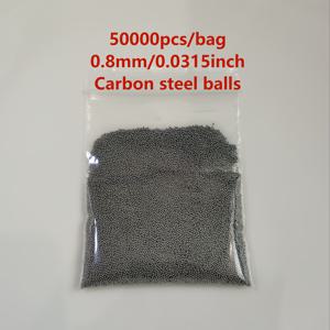 TEMU 30000개/50000개 미니어처 탄소강 볼, 직경 0.8mm