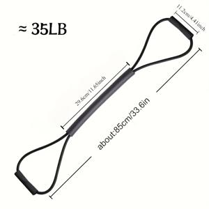 TEMU 8자형 복싱 저항 밴드 훈련 (고무 저항 밴드 포함): 남녀 야외 피트니스, 카라테, 복싱, 태권도, 실내 피트니스, 다리 및 팔 훈련, 요가 및 훈련! 복싱 훈련 로프, 분산, 킥