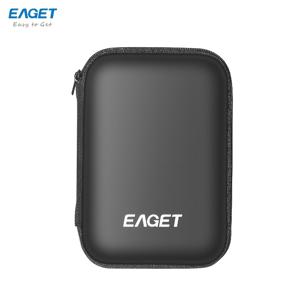 TEMU 1개 EAGET 휴대용 충격 방지 EVA 하드 케이스 - 외부 드라이브, 전원 공급 장치, 헤드폰 및 케이블을 위한 메시 포켓이 있는 정리함 - 지퍼형 액세서리 파우치