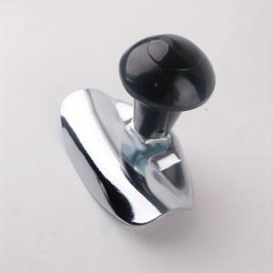 TEMU 자동차, 트럭, 건설용 차량, 지게차 등에 호환 가능한 파워 볼 핸들 헤비듀티 스티어링 휠 노브로 제어력과 편안함을 향상시킴