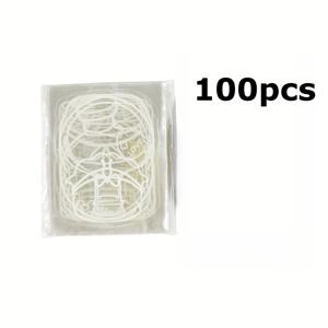 TEMU 투명 잎 책갈피 샘플, 플라스틱 스탬프, 압착 꽃 재료로 창의적으로 제작된 꽃병 책갈피 100개 세트로 이상적인 선물 선택입니다.