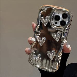 TEMU 휴대폰 케이스 - 1개 풀 커버 액정 보호 휴대폰 케이스, 아이폰 16/15/14/13/12 폰 케이스/11 Pro Max/Plus/X/8/7 호환, 인기 생일 선물, 비즈니스 선물, 내구성 좋은 얼룩 방지, 지문 방지, 남녀 모바일 신상