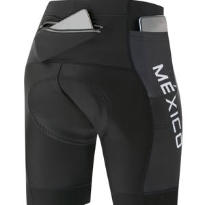 TEMU 남성용 젤 패드 자전거 반바지 - 미끄럼 방지 사이클링 반바지, 타이트핏 MTB/로드 바이크 팬츠, 통기성 여름용 반바지 (3포켓 & 젤 포함) - 산악, 로드 레이싱용 (세탁기 사용 가능) - 봄/여름 아웃도어 의류