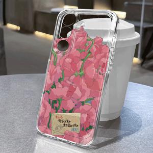 TEMU 노트 그린 스템 디자인 완전 감싸는 TPU 폰 케이스 - 갤럭시 S25/S24/S23/S22/S21 울트라, 플러스, FE 및 A02/A03/A04/A05/A06/A10/A12/A13/A14/A15/A16/A20/A22/A23/A24/A25/A30/A33/A34/A35/A52/A53/A50/A54/A72/A73 및 기타 다양한 모델용