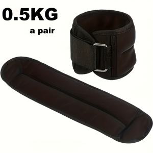 TEMU 남녀 공용 발목 및 손목 웨이트 세트 - 조절 가능한 후크 앤 루프 스트랩이 있는 다리 및 팔 웨이트 - 홈짐, 요가, 걷기 운동, 저항 운동, 발 근력 강화, 남성 및 여성 모두를 위한 웨이트 운동에 적합