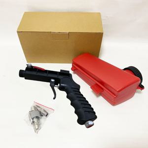 TEMU 1개 소형 휴대용 공압 샌드블라스팅 건, 휴대용 중력 샌드블라스팅 스프레이 도구, 공기 압축기 공압 샌드블라스팅 기계, 페인트, 얼룩, 녹 제거 및 표면 청소용, 하드웨어 도구, 전기 연결 불필요