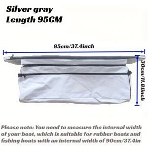TEMU 인플레이트 보트 고무 쿠션 백, 보관용 하부 수납 백
