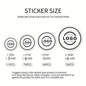 TEMU 업그레이드 & 햇빛에 강한 맞춤 스티커 - , 결혼식, 선물 & 홍보 활동에 적합 - 선물 가방, 노트북, 물병에 이상적 - 