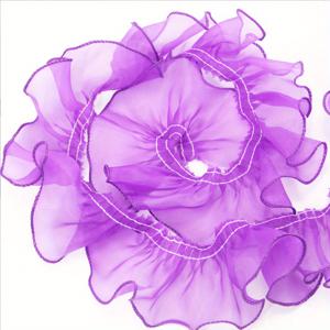 TEMU 2미터 폭 플리츠 레이스 리본 - 8cm/3.15인치 폭 멀티컬러 (블러쉬 포함) 리본, 재봉, 뜨개질, 제작 및 공예 장식용