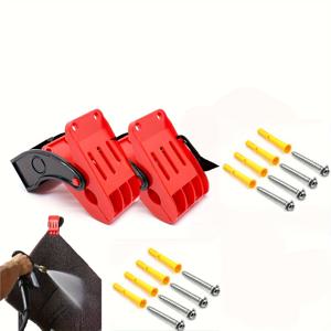 TEMU 2개입 차량 세차 카펫 클립, 차량 세차 타월 보조 클립, 미끄럼 방지 스테인리스 스틸 스프링 클립, 두꺼운 차량 바닥 매트 세차 클립