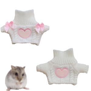 TEMU 마우스, 햄스터와 같은 소형 애완동물을 위한 미니 의상 2벌 세트. 귀여운 따뜻한 옷으로 크리스마스 및 할로윈에 적합하며, 애완동물 전용으로 설계된 귀엽고 기능성 추가 아이템입니다.
