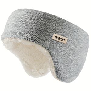 TEMU 1개 가을/겨울 플러시 귀마개 남녀 공용 야외 여행 스포츠 사이클링 방풍 플리스 두꺼운 따뜻한 귀 커버 헤어밴드 캐주얼 다기능