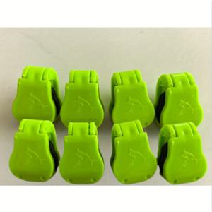 TEMU 10개 다기능 로드 클립 - 낚싯대 보관 및 엉킴 방지, 낚시 장비 묶음 케이블 홀더, 내압성 보호, 높은 탄성 밴드, 고무 로드 클립