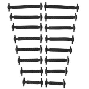 TEMU 성인용 16개입 타이없는 신발끈, 신축성 신발끈, 스니커즈, 러닝화, 부츠용 빠른 조절 잠금끈, 방수 스트레치 끈, 간편 설치