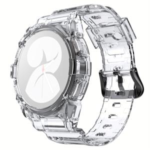 TEMU 워치 4/5 호환 원피스 스트랩, 40mm & 44mm. 스타일리시한 실리콘 밴드로 시계 장식, 방수 및 내구성 있는 스포츠 팔찌, 배터리가 필요 없는 편안한 착용감의 소프트 실리콘 손목밴드. 다양한 색상과 사이즈로 제공—빠른 교체 가능한 디자인으로 남녀 공용 피트니스 트래커 액세서리에 적합