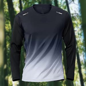 TEMU 여름, 가을, 봄, 그리고 모든 계절에 적합한 아웃도어용 긴팔 스포츠 탑