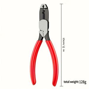 TEMU 1개 다용도 스크류 익스트랙터, 고강도 스틸 와이어 스크류 리무버, 목재 제품 못 제거기, 녹슨 나사 제거 도구, 날카로운 모서리 와이어 플라이어, 고온 연마 내구성 수공구