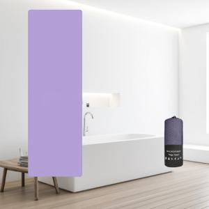 TEMU 업그레이드된 미끄럼 방지 요가 매트 타월, 휴대 가능하고 흡수력이 뛰어난 디자인, 더 나은 그립력을 위한 육각형 별 패턴, , 스트레칭 및 피트니스 애호가에게 적합, 생생한 피트니스 타월