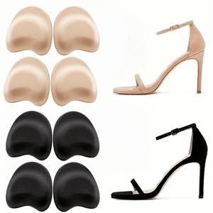 TEMU 8개입 자가 점착식 하이힐 미끄럼 방지 깔창, 통기성 충격 흡수 두꺼운 깔창, 미끄럼 방지, 내마모성 패드, 압력 완화, 발 마찰 방지, 오래 걷는 후 발 피로 감소