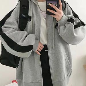 TEMU 여성 봄 가을 후드 아우터 데일리 캐주얼 트레이닝 루즈핏 통근 코디 패션 긴팔 점퍼 슬림소녀 SLIM GIRL