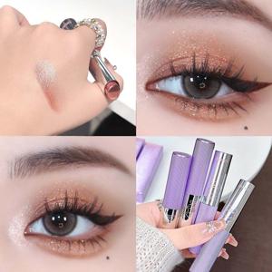 TEMU 그라데이션 한 번에 완성 삼색 아이섀도우 아이섀도우 스틱 워터프루프 아이섀도우 글리터 다색 스틱섀도우 아이섀도우데일리 펄아이섀도