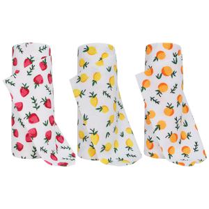 TEMU 20매 1롤 다용도 초극세사 일회용 과일 패턴 찢을 수 있는 티슈, 주방 보관, 집안 청소, 재사용 가능한 패브릭 소재, 수세미 패드, 행주에 적합