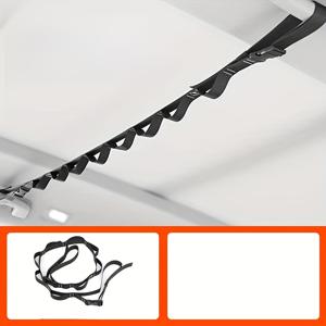 TEMU 차량용 옷 건조대, 차량 장착형 옷걸이, 다기능 실내 옷 건조대, 후크 및 클립 포함 야외 캠핑 여행용, 휴대용 건조대, 옷걸이