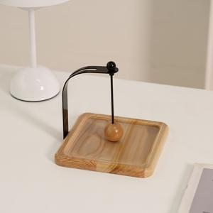 TEMU 튼튼한 나무로 만들어진 우아한 냅킨 홀더. 식탁, 침대 옆, 거실, 호텔 또는 커피숍 장식을 위한 스타일리시한 액세서리입니다. 이 수제 나무 정리함은 스칸디나비아 디자인을 특징으로 합니다.