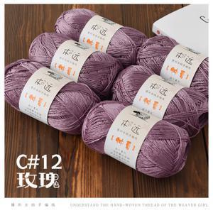 TEMU 6팩 () 울트라 파인 1mm 대나무 린넨 실 - 레이스 무게, 코바늘 & 뜨개질용 (2-3mm 훅 호환) - 부드럽고 통기성 좋은 대나무 섬유 실, 숄, 여름 상의, 도일리용 - 초보자 불가!