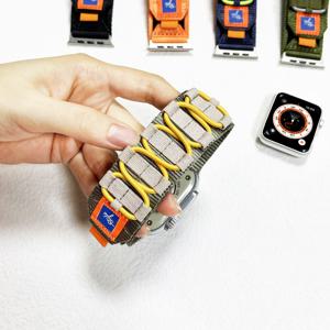 TEMU 애플워치 밴드 호환용 견고한 나일론 밴드 49mm 46mm 45mm 44mm 42mm 남성 여성용, 통기성 있는 땋은 나일론 스포츠 루프 사이즈 조절식 손목밴드, iWatch 밴드 Ultra 3/2/Ultra 시리즈 11 10 6 5 4 3 2 1 SE용 교체 스트랩