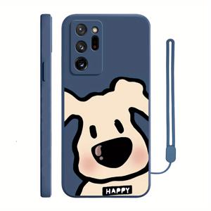TEMU 삼성 NOTE20 울트라/10플러스/NOTE 20/NOTE 10용 귀여운 만화 폰 케이스 + TPU 핸드 스트랩