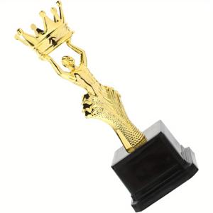 TEMU 1개, 골든 PVC 1등 트로피, 우승자 상, 축구 대회 선발 상, 스포츠 메달리온, 무대 소품, 운동 컵, 3D 크라운 디자인