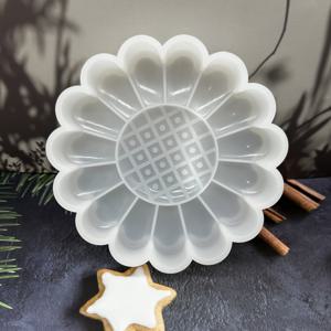 TEMU 1개 모양 실리콘 몰드, 자동차 공기 청정기, 양초, 비누 및 레진 공예용 리본 벨 디자인