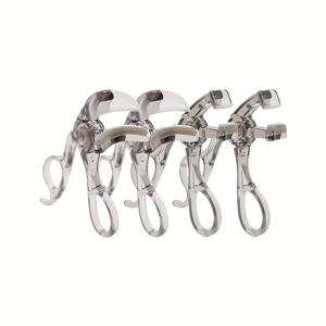 TEMU 휴대용 무테 빗 모양 광각 속눈썹 컬링기