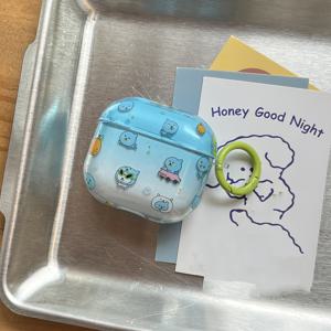 TEMU 그라데이션 링 케이스 for AirPods Pro 2 / for AirPods Pro / for AirPods 4 / for AirPods 3 / for AirPods 2 - 여성용 스타일리시 & 미니멀리스 이어폰 커버