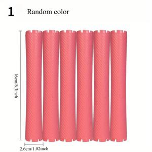 TEMU 콜드 펌 바, 확장형 스탠다드 바, 프렌치 헤어 케어, 일본식 펌 도구, 컬리 헤어 완전 세트, 사이즈 6, 새로운 홀로우 스타일