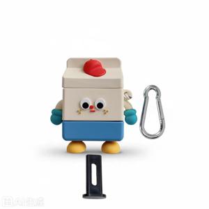 TEMU 이것은 3D 우유통 모양으로 디자인된 실리콘 이어폰 케이스 세트입니다. Aiprods Pro3/Pro2/Pro 및 airpods 4/3/2/1과 호환됩니다. 케이스는 스타일리시하고 개인화된 디자인을 특징으로 합니다.