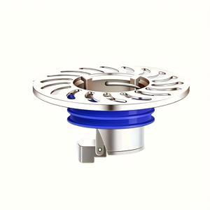 TEMU 냄새 방지 바닥 배수구, 샤워 배수구 역류 방지 장치, 스테인리스 스틸 배수 필터, 역류 방지, 욕실 및 주방의 냄새 확산 방지, 코어 필터링 밀봉 장치