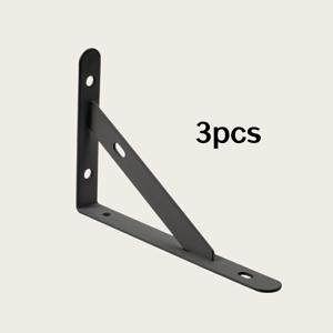 TEMU 3개 벽걸이 삼각대, 조절 가능한 금속 브래킷 및 단면 파티션 포함. 최대 300.01 Lbs 하중 지지, 공간 절약형 이중 레이어 수납 랙, 가정 수납, 주방, 욕실 및 침실에 적합