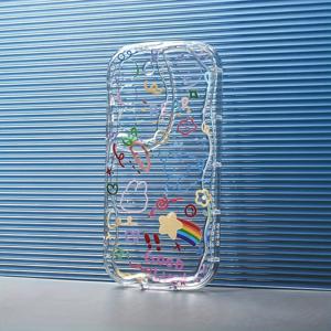 TEMU 삼성 갤럭시 A35/A34/A55/A54/A25/A24/A15/A14/S24/S23/플러스/울트라/+/프로용 휴대폰 케이스, A23/A33/A53/A23/S22/A04/A04E/A05/A05S용 투명 케이스, 귀여운 만화 강아지 사랑스러운 소녀 스타일 창의적인 손그림 소프트 쉘 풀엣지 보호 케이스 1