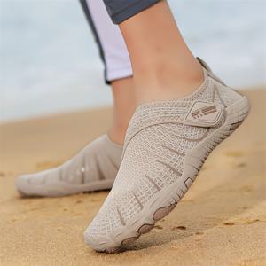 TEMU [스니커즈] 신상 남녀공용 아웃도어 스포츠 소프트 솔 트레킹화, 미끄럼 방지 및 내마모성 비치화, 가볍고 통기성 좋은 속건성 신발