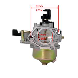 TEMU 188F 기화기는 188F 190F GX390 GX420 15HP 13HP 가솔린 엔진 워터 펌프 기화기 27mm에 적합