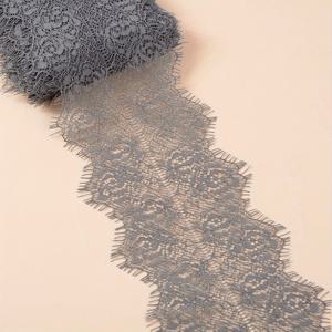 TEMU 1m/39인치 속눈썹 레이스 논엘라스틱 의류 액세서리 DIY 웨딩 의류 소재 속옷 재료