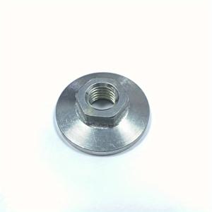 TEMU 1개 M14 앵글 그라인더용 육각 너트 - 125 타입, 14mm 베어링 | 퀵 체인지 잠금 설계, 광택 표면, 오른손 나사산, 산업 및 건설용 적합, 육각 너트 | 나사산 고정 장치