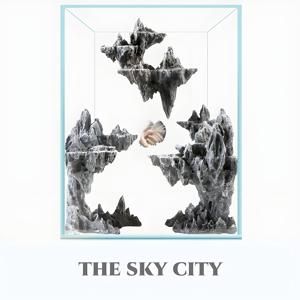 TEMU 스카이 시티, 수조 장식용 3pcs 모래돌 세트, 시뮬레이션 조경 장식, 어항 및 새우 놀이터용 인공 암석, 수족관 풍경 오너먼트 (수조 또는 수초 미포함)