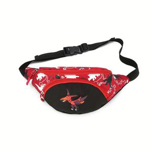 TEMU 귀엽고 스타일리시한 체스트백, 남녀공용 웨이스트팩, 컴팩트하고 휴대 가능, 대용량 이중 레이어, 야외 활동에 적합