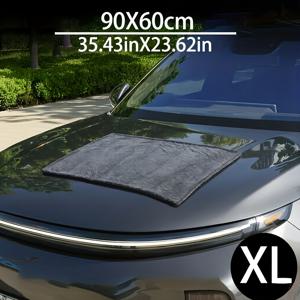 TEMU 자동차 세차 및 건조용 업그레이드된 초고내구성 극세사 타월, 두꺼운 고품질 부드러운 원단 제작, 두 가지 모델 선택 가능, 500GSM, 높은 흡수성, 보풀 없음, 세척 후 번짐 없음, 자동차, 트럭, SUV, RV, , 가정, 주방, 창문에 적합, 자동차 필수 도구