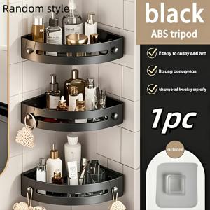 TEMU 코너 욕실 수납 선반, 무드릴 접착식 벽걸이 샴푸 선반, 깔끔한 정리용