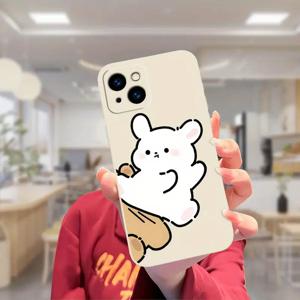 TEMU 휴대폰 케이스 - Apple iPhone 17/16 15 Pro Max 14 Plus 13 12 11 Pro Max/X 호환 케이스 - 독특한 예술적인 귀여운 커플 스타일 프린트